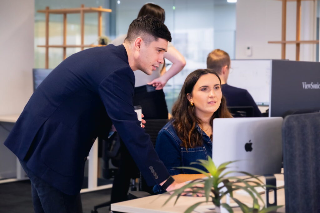 Digital Marketing Team working in Digital Nomads HQ Office