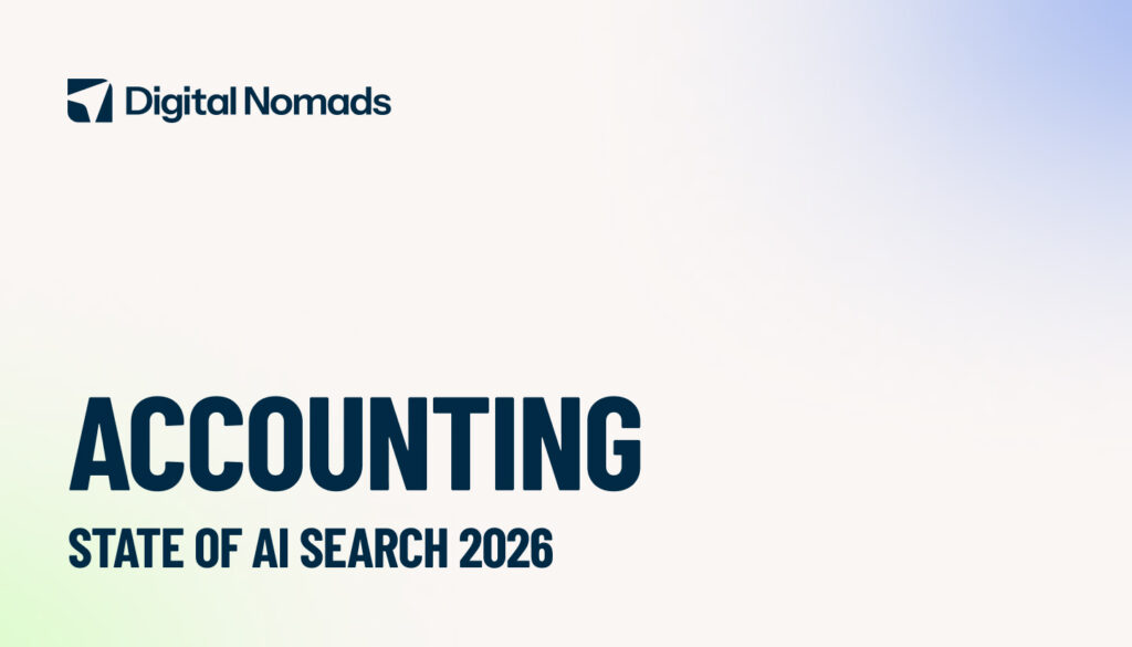 State of AI search Accounting