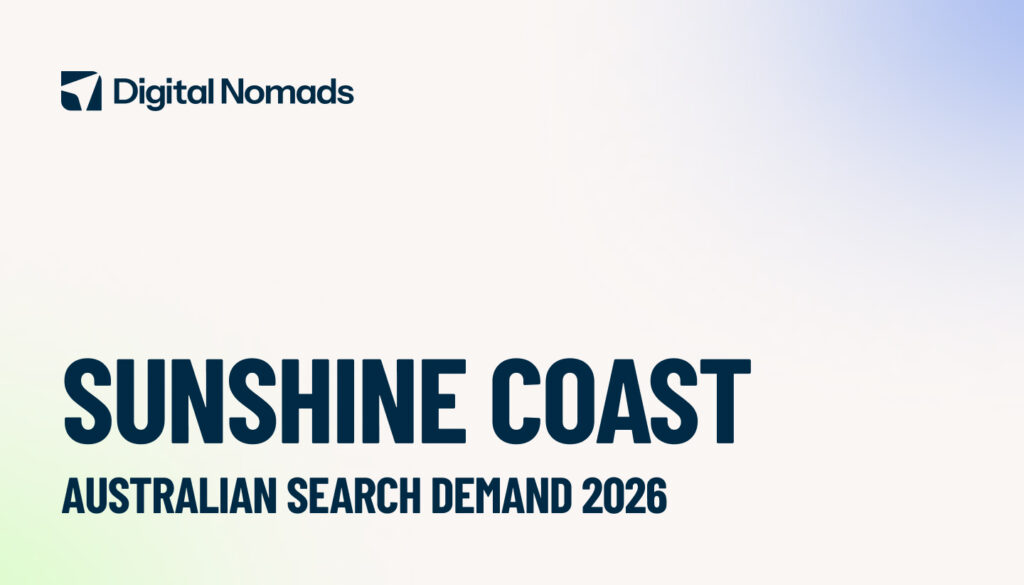 Sunshine coast Search demand