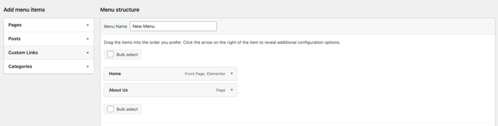 Adding Pages to your navigation
