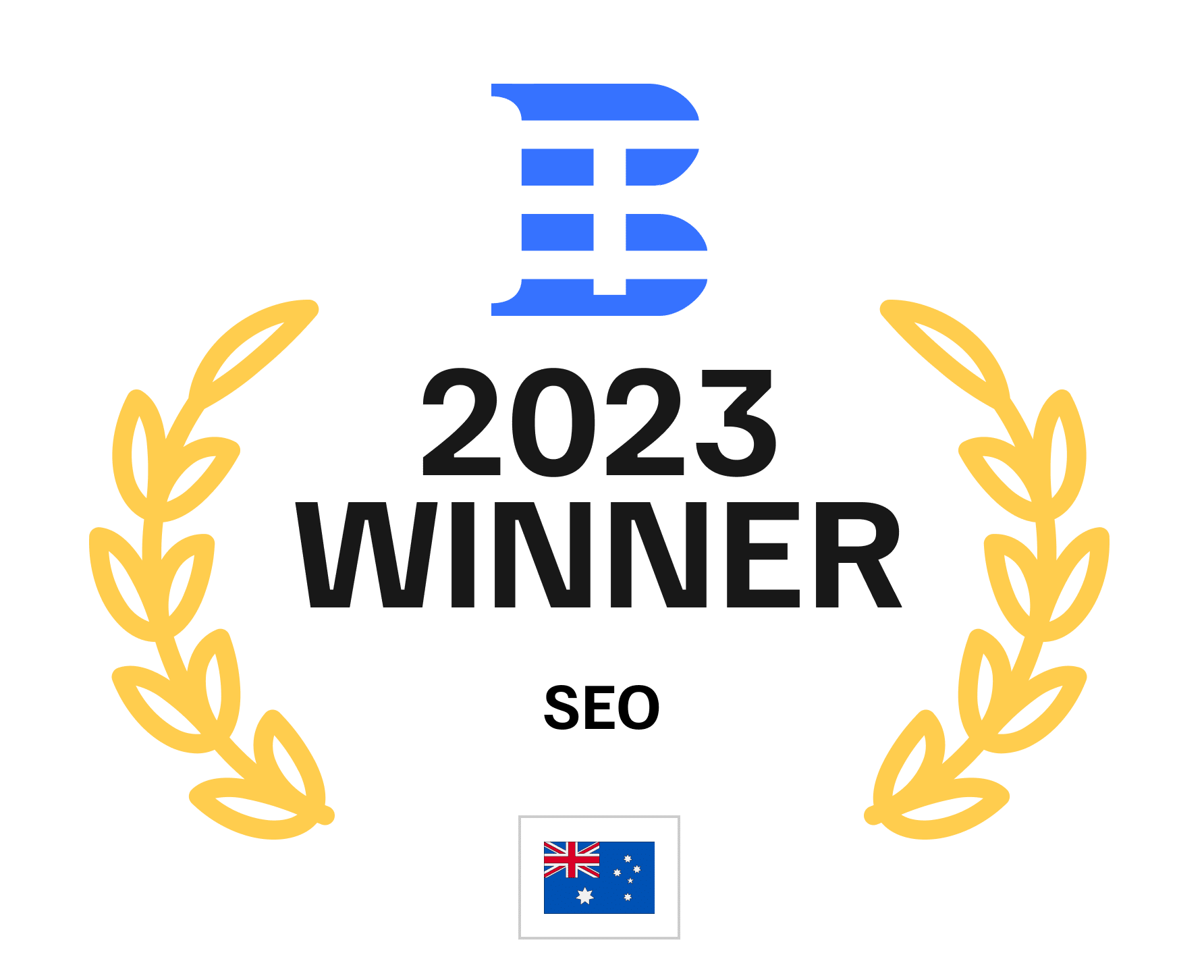 TechBehemoth Best SEO Agency in Australia Award