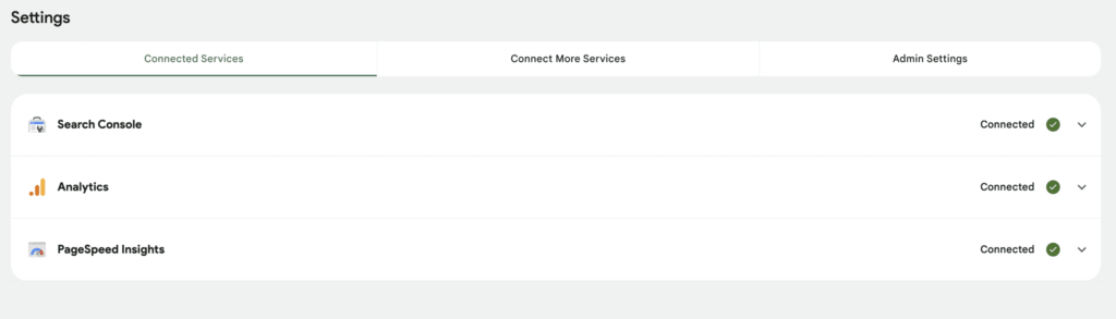 Search Console & Analytics