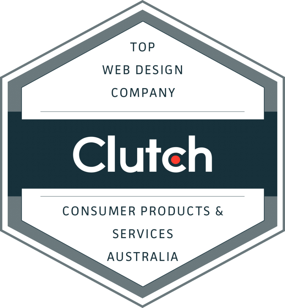 Top web design company in Australia for consumer products (CLUTCH)